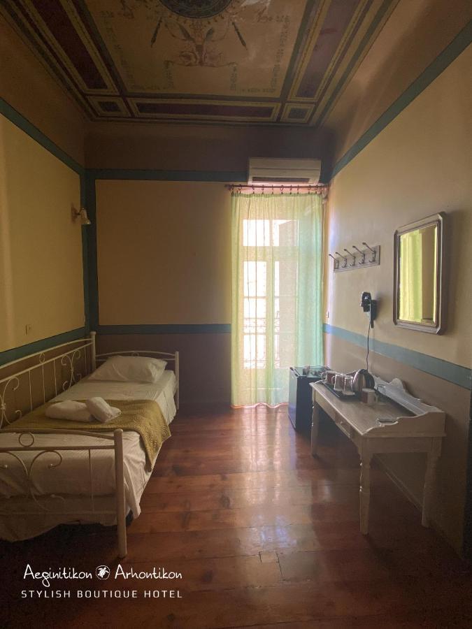 Aeginitikon Arhontikon Stylish Boutique Hotel Aegina Екстериор снимка